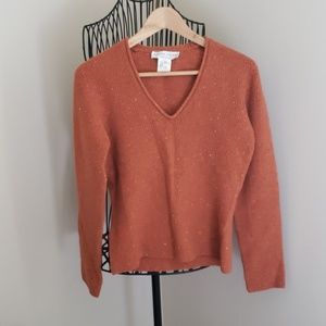 Fabiana Filippi wool cashmere orange sweater